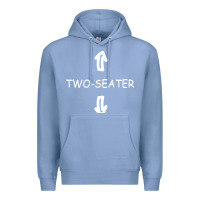 Colony Blue two seater Premium Hoodie - artisFamous