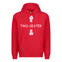 Red two seater Premium Hoodie - artisFamous