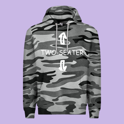 Two Seater Premium Hoodie Designed By Artisfamous