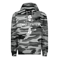 Slate Camo two seater Premium Hoodie - artisFamous