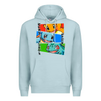 Blue Mist kanto starters Premium Hoodie - artisFamous