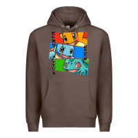 Coffee kanto starters Premium Hoodie - artisFamous