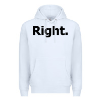 White right Premium Hoodie - artisFamous