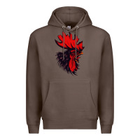 Coffee rooster Premium Hoodie - artisFamous