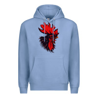 Colony Blue rooster Premium Hoodie - artisFamous