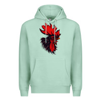 Seafoam rooster Premium Hoodie - artisFamous