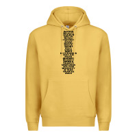 Antique Gold phonetic alphabet Premium Hoodie - artisFamous