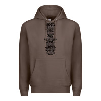 Coffee phonetic alphabet Premium Hoodie - artisFamous