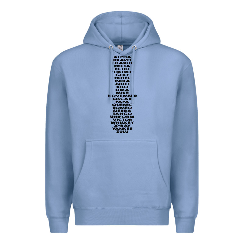 Phonetic Alphabet Premium Hoodie by artisFamous | Teevron