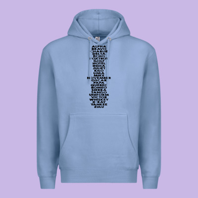 Phonetic Alphabet Premium Hoodie Designed By Artisfamous
