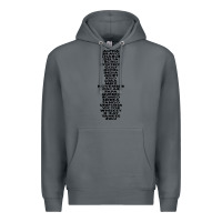 Rock phonetic alphabet Premium Hoodie - artisFamous