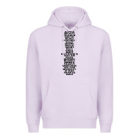 Lilac phonetic alphabet Premium Hoodie - artisFamous