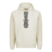 Oatmeal Heather phonetic alphabet Premium Hoodie - artisFamous