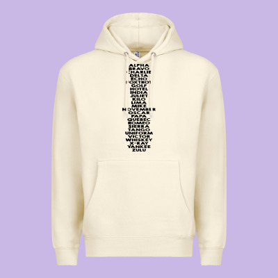 Phonetic Alphabet Premium Hoodie Designed By Artisfamous