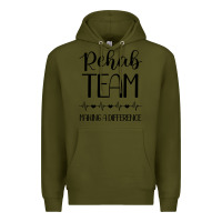 Army Green physical therapy making a difference Premium Hoodie - artisFamous