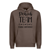 Coffee physical therapy making a difference Premium Hoodie - artisFamous