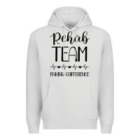 Dove Grey physical therapy making a difference Premium Hoodie - artisFamous