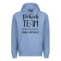 Colony Blue physical therapy making a difference Premium Hoodie - artisFamous