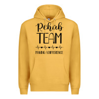 Mustard physical therapy making a difference Premium Hoodie - artisFamous