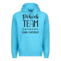 Ocean Blue physical therapy making a difference Premium Hoodie - artisFamous
