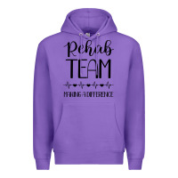 Purple physical therapy making a difference Premium Hoodie - artisFamous