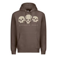 Coffee memento mori three skulls Premium Hoodie - artisFamous