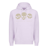 Lilac memento mori three skulls Premium Hoodie - artisFamous