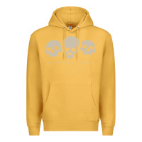 Mustard memento mori three skulls Premium Hoodie - artisFamous