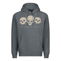 Rock memento mori three skulls Premium Hoodie - artisFamous
