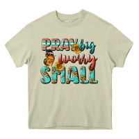 Mossy pray big worry small Heavy Core Tee - BundleAndBundleShop