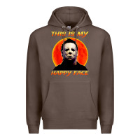 Coffee this is my happy face Premium Hoodie - artisFamous