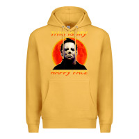 Mustard this is my happy face Premium Hoodie - artisFamous