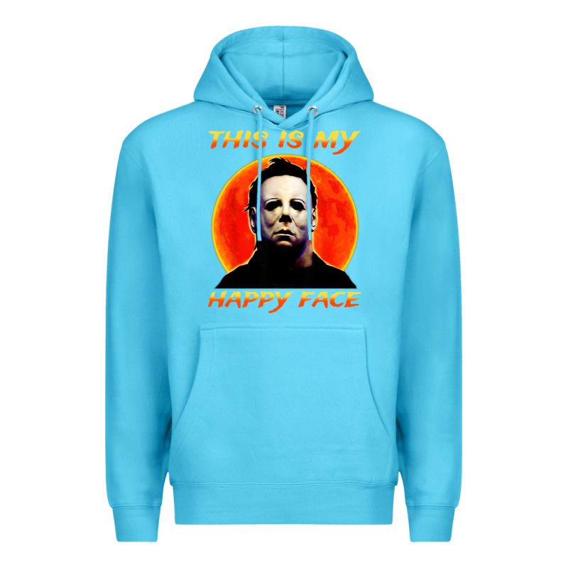 This Is My Happy Face Premium Hoodie by artisFamous | Teevron