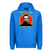 True Royal this is my happy face Premium Hoodie - artisFamous