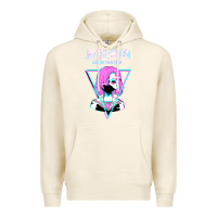 Tofu antisocial wave anime Premium Hoodie - artisFamous