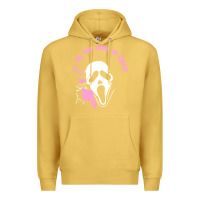 Antique Gold scream ghost Premium Hoodie - artisFamous