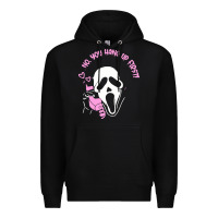 Black scream ghost Premium Hoodie - artisFamous