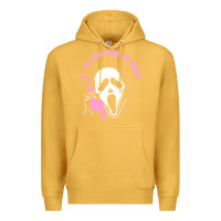 Mustard scream ghost Premium Hoodie - artisFamous