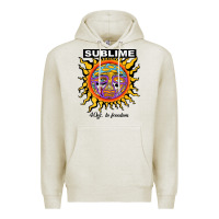 Oatmeal Heather sunflower sublime 40oz to freedom Premium Hoodie - artisFamous