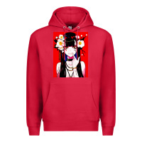 Cardinal anime girl japanese Premium Hoodie - artisFamous