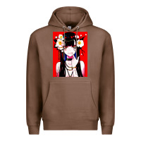 Chestnut anime girl japanese Premium Hoodie - artisFamous