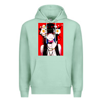Seafoam anime girl japanese Premium Hoodie - artisFamous