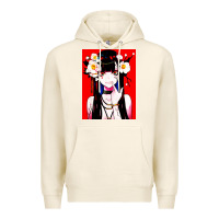 Tofu anime girl japanese Premium Hoodie - artisFamous