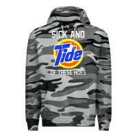 Slate Camo sick and tide of these hoes Premium Hoodie - artisFamous