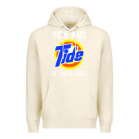 Tofu sick and tide of these hoes Premium Hoodie - artisFamous