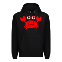 Black Red Crab Premium Hoodie - artisFamous