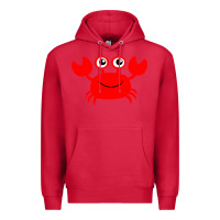 Cardinal Red Crab Premium Hoodie - artisFamous