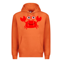 Carrot Red Crab Premium Hoodie - artisFamous