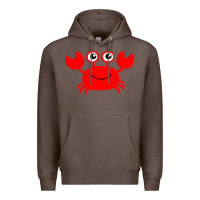 Coffee Red Crab Premium Hoodie - artisFamous