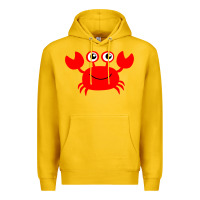 Lemon Red Crab Premium Hoodie - artisFamous